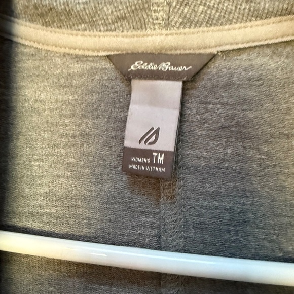 Eddie Bauer Camp Fleece Wrap Cardigan - Medium Tall - Picture 2 of 6